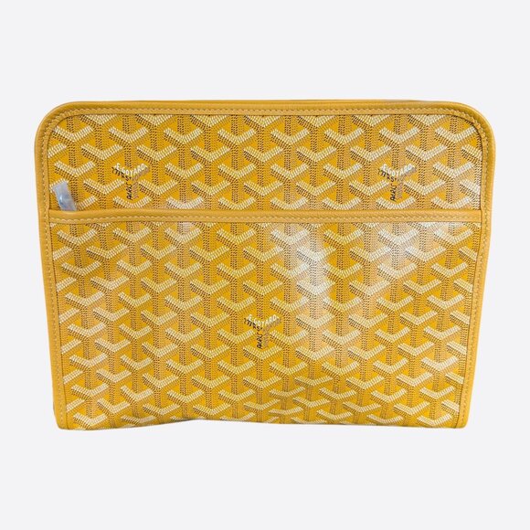 Goyard Yellow Jouvence GM Toiletry Bag - Picture 1 of 6